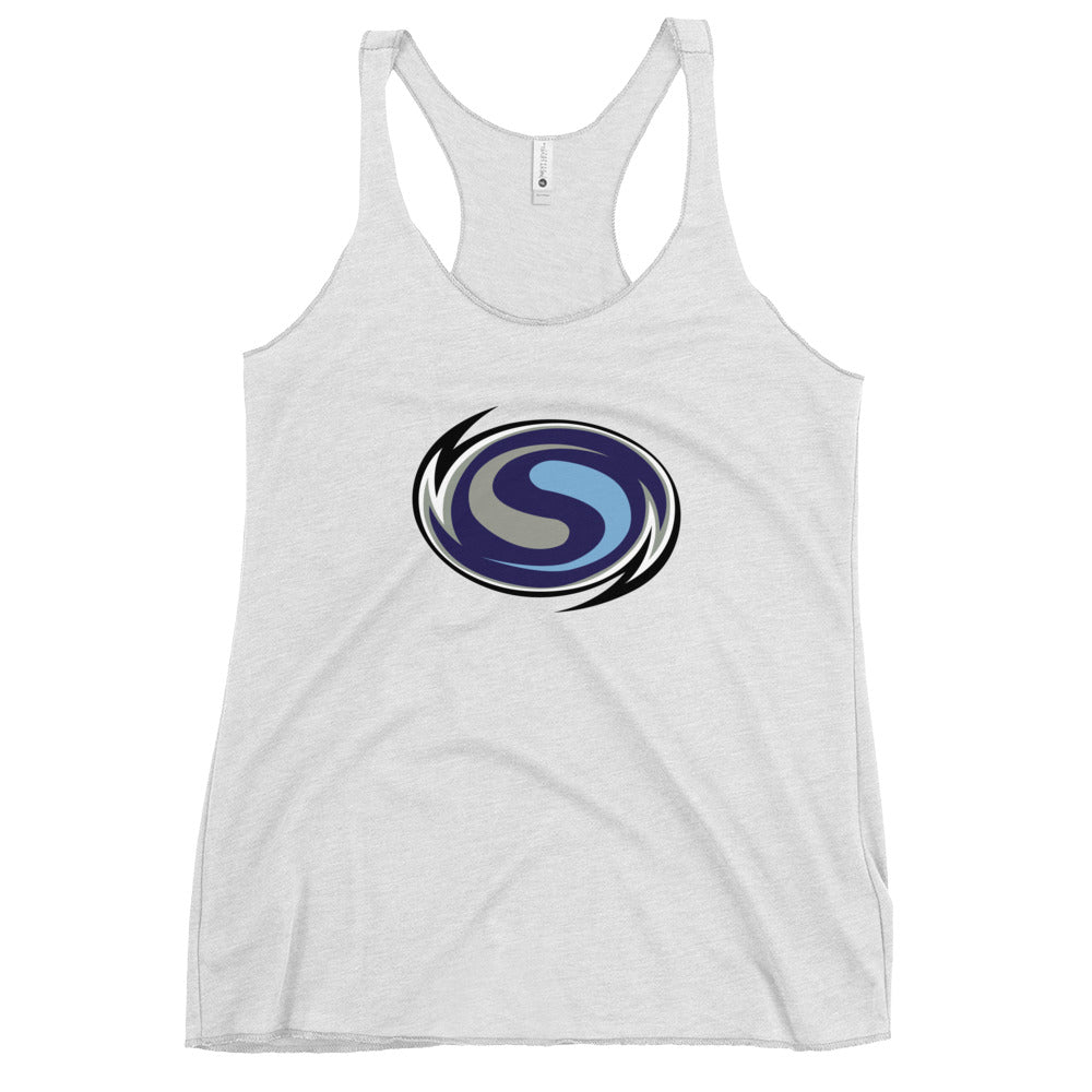 Women's Storm Lacrosse Next Level Racerback Tank Top