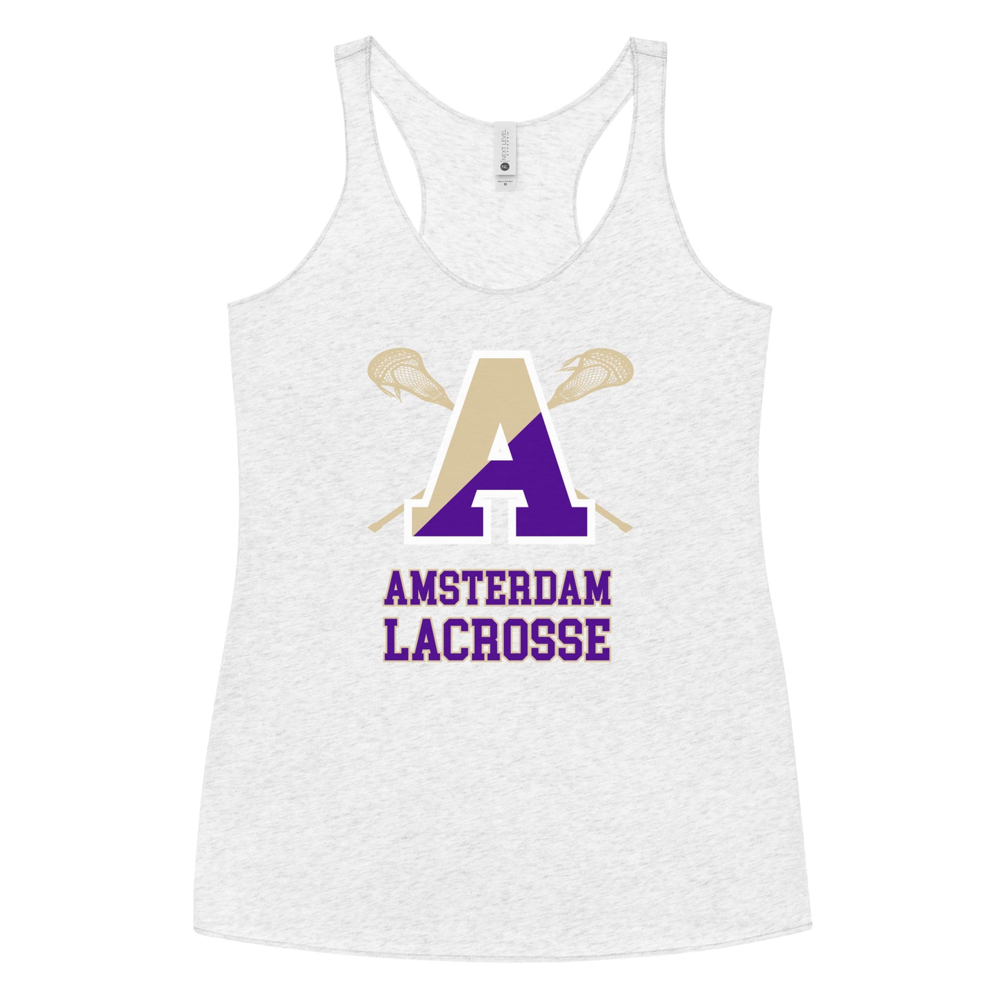 Women's Amsterdam Lacrosse Next Level Racerback Tank Top