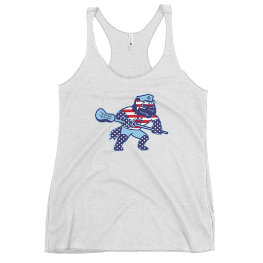 Women's North Stafford Lacrosse USA Next Level Racerback Tank