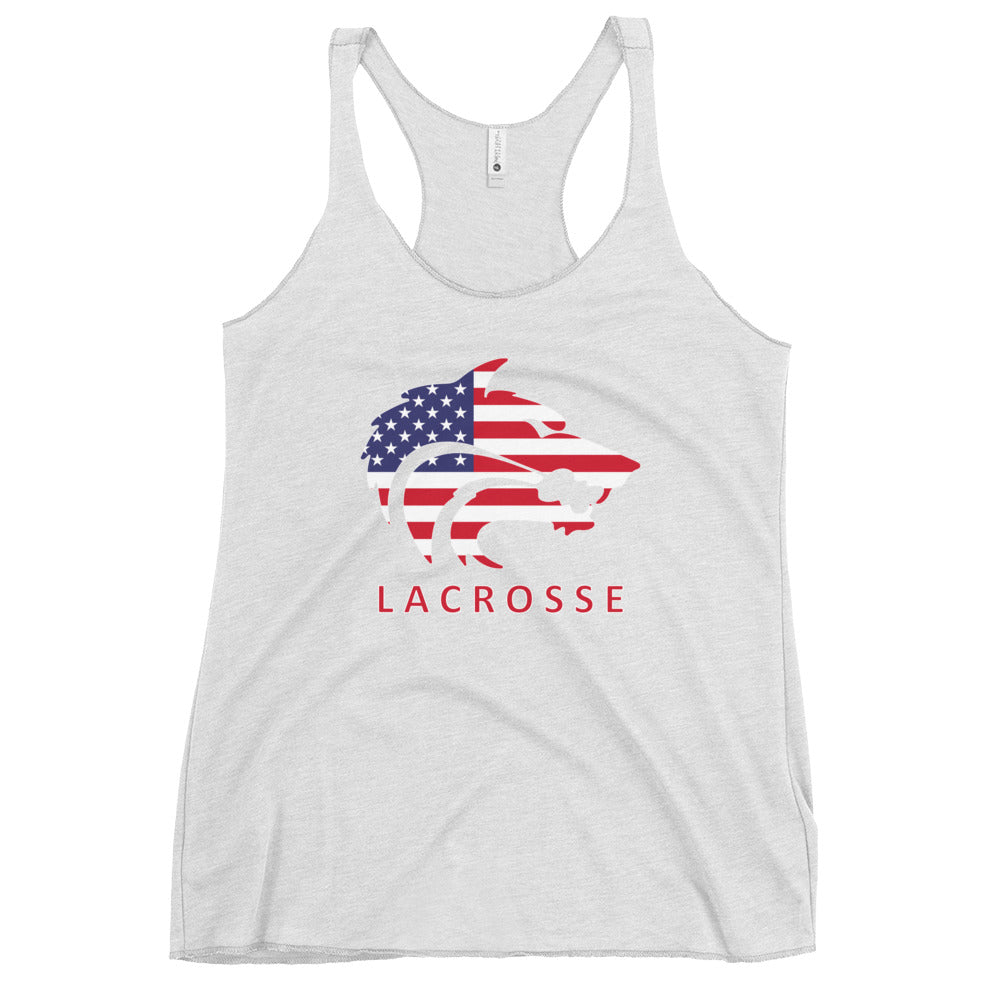 Women's Timberline Lacrosse Next Level Racerback Tank