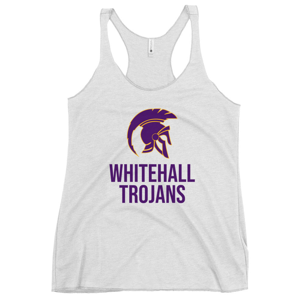 Women's Whitehall School Next Level Racerback Tank Top