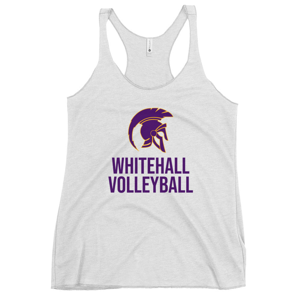 Women's Whitehall Volleyball Next Level Racerback Tank Top