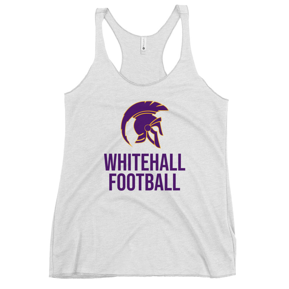 Women's Whitehall Football Next Level Racerback Tank Top