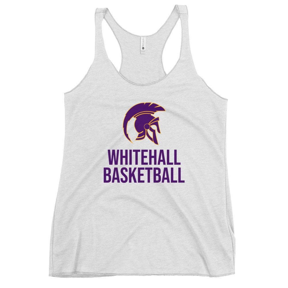 Women's Whitehall Basketball Next Level Racerback Tank Top
