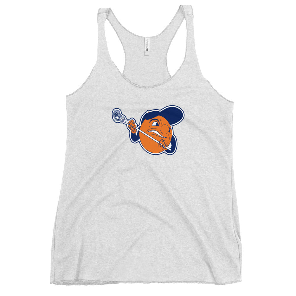 Women's Ultimate Orange Next Level Racerback Tank Top