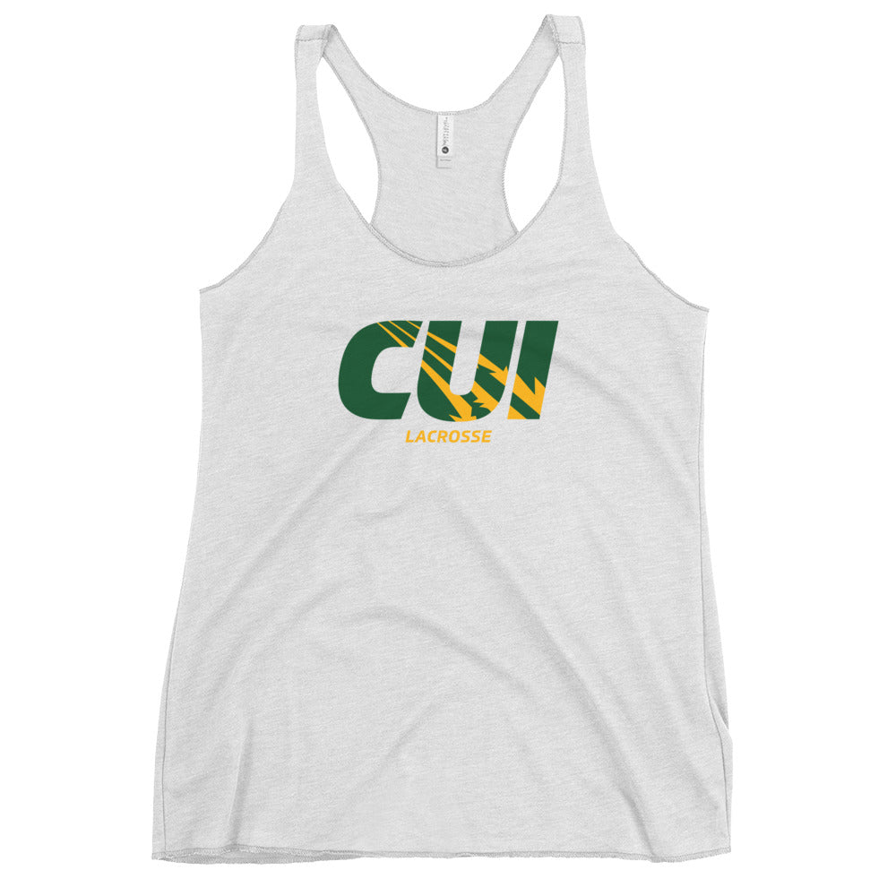 Women's CUI Lacrosse Next Level Racerback Tank Top