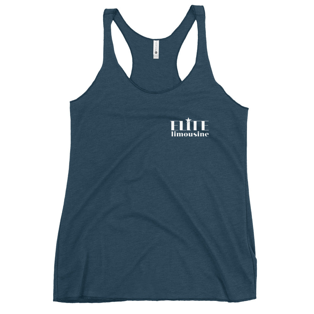 Women's Elite Limousine Service Inc Next Level Racerback Tank Top