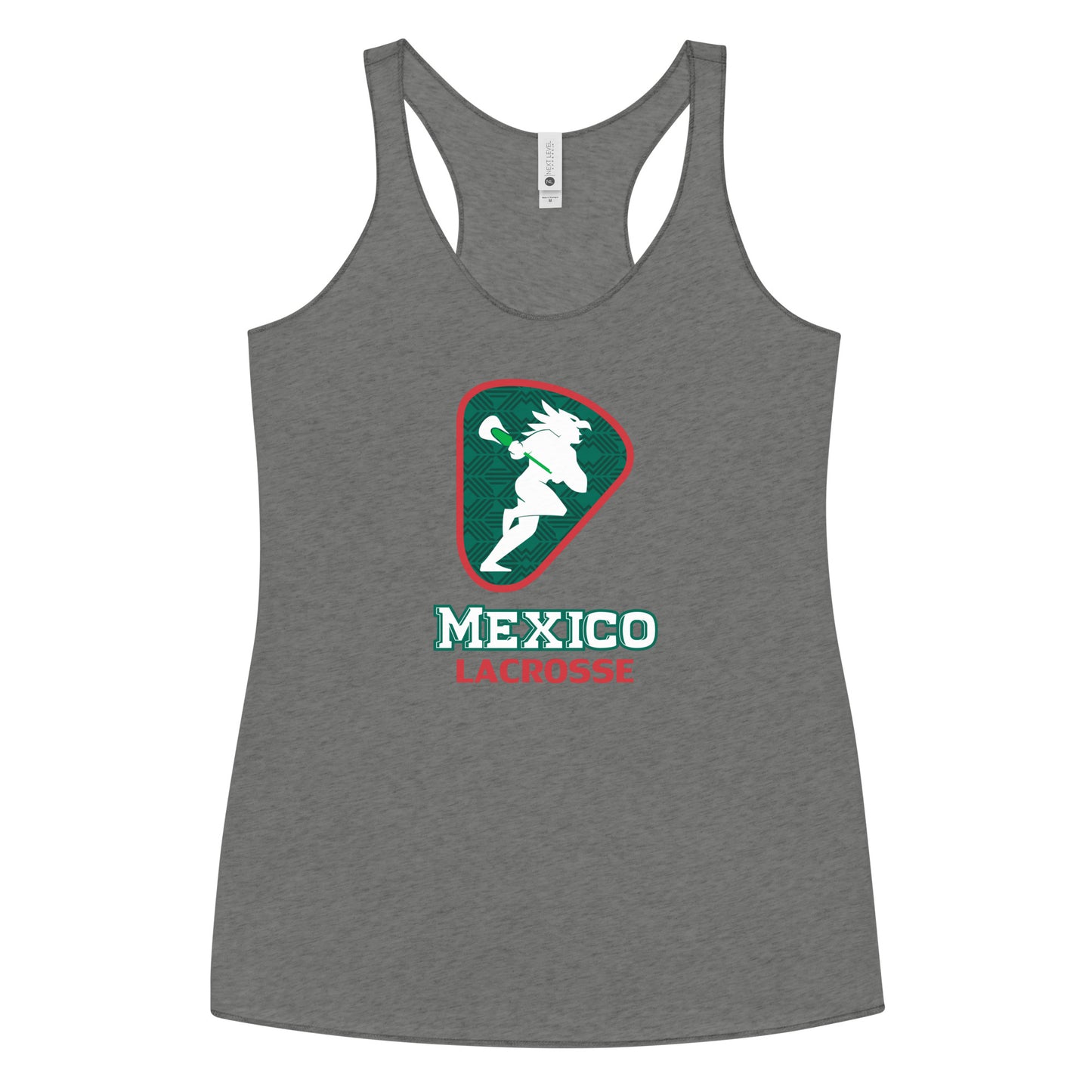 Women's Team Mexico Box Next Level Racerback Tank