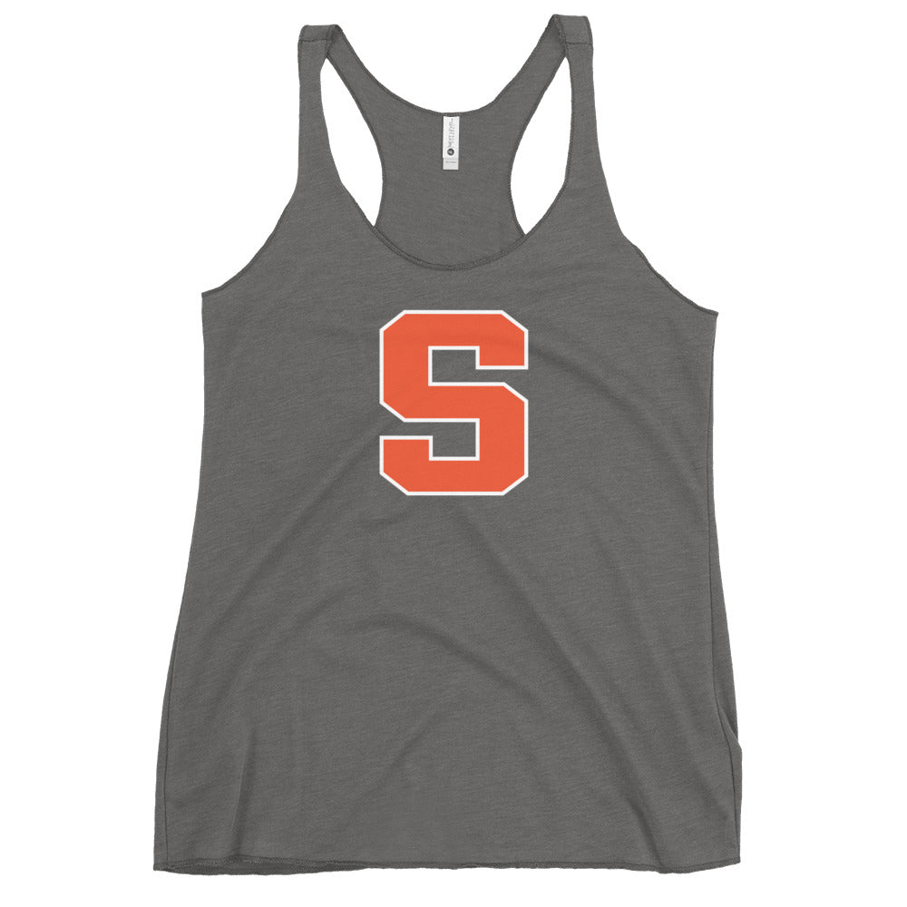 Women's Sailors Lax Next Level Racerback Tank