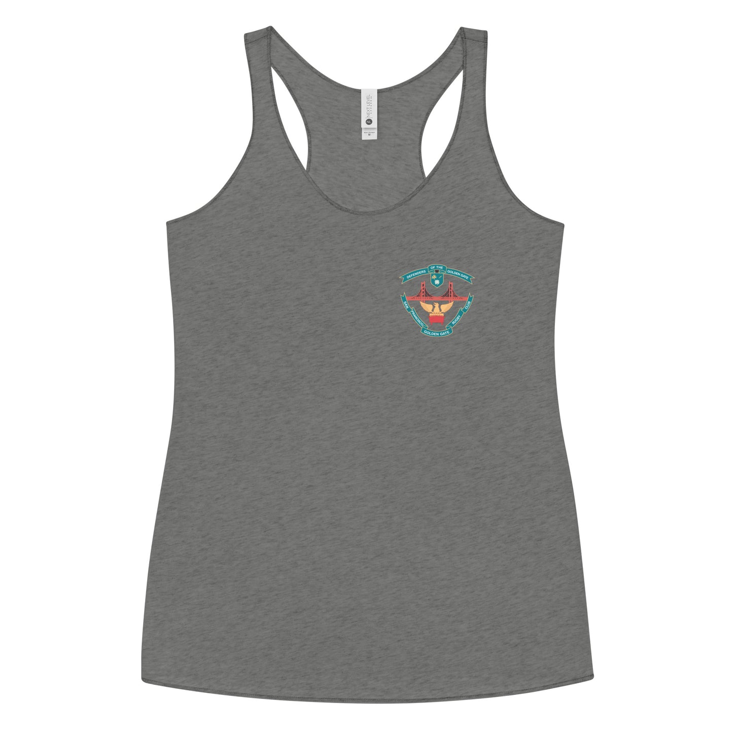 Women's SFGG Rugby Next Level Racerback Tank Top