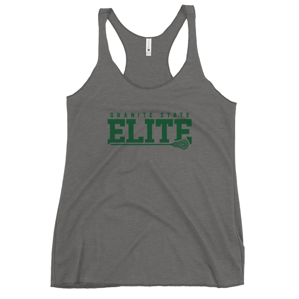 Women's GSE Lacrosse Corner Store Next Level Racerback Tank Top