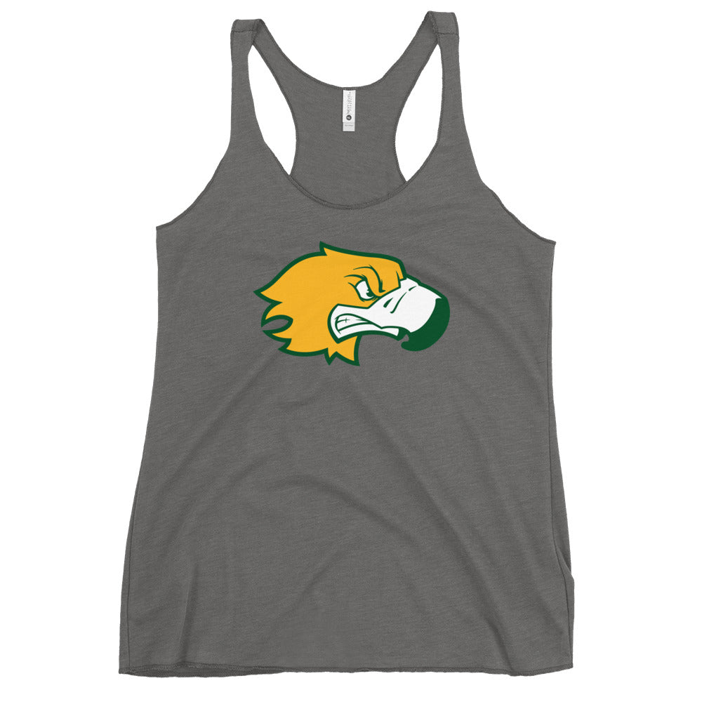 Women's CUI LAX Corner Next Level Racerback Tank Top