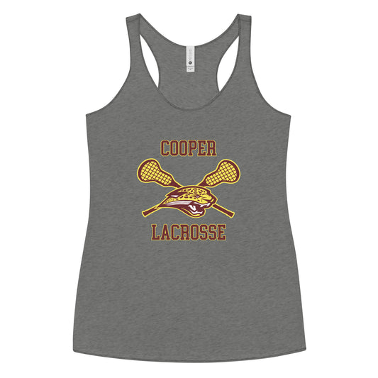 Women's Cooper Lacrosse Next Level Racerback Tank Top