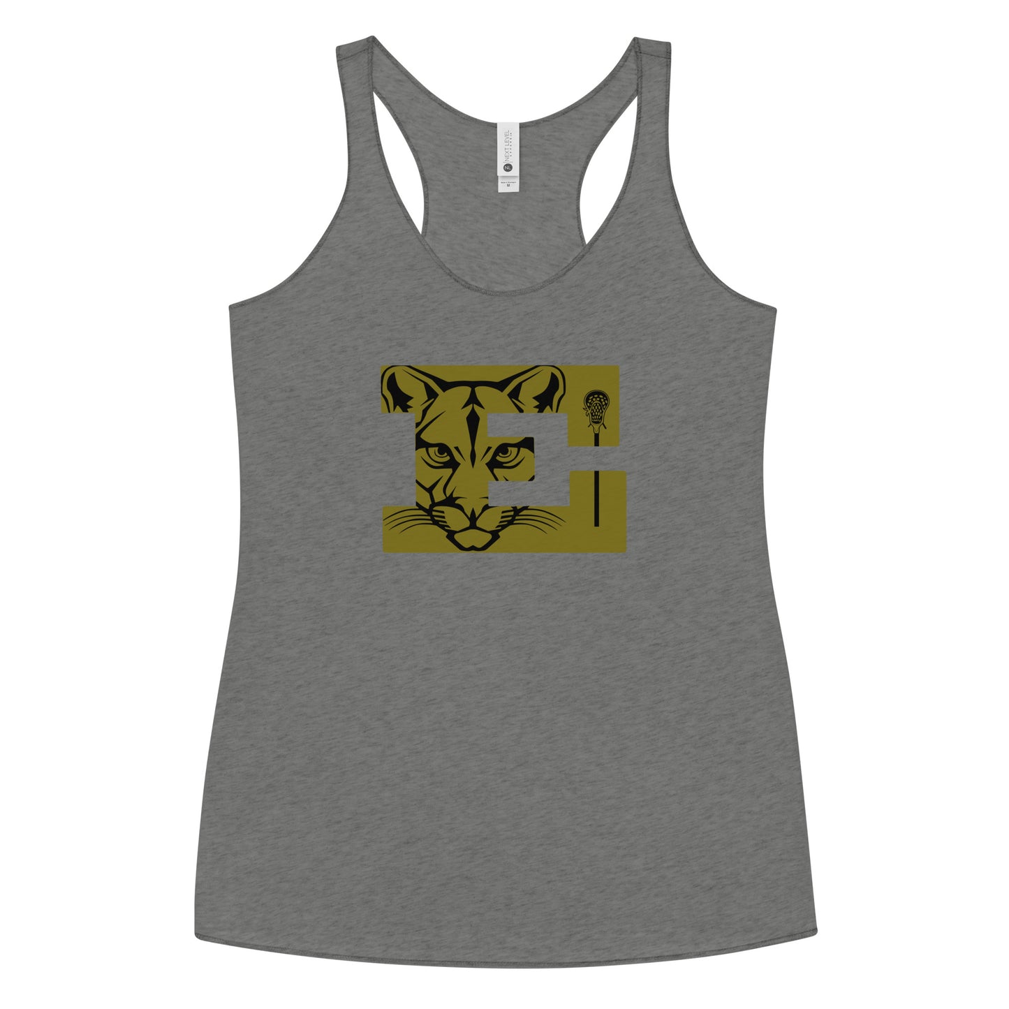 Women's Evergreen Lacrosse Next Level Racerback Tank Top