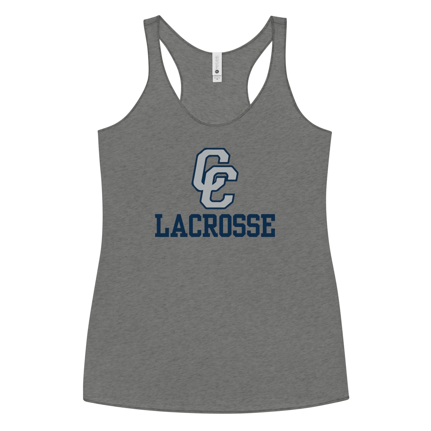 Women's Corner Canyon Youth Lacrosse Next Level Racerback Tank Top