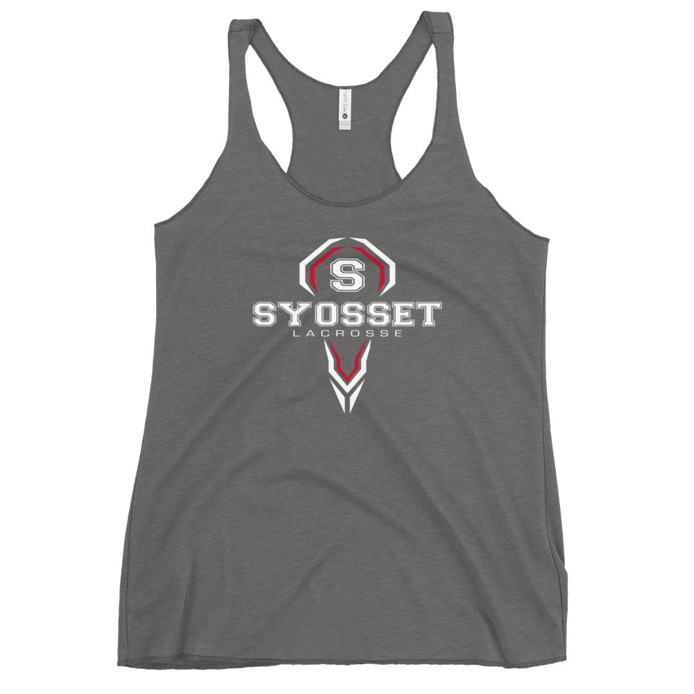 Women's Syosset Lacrosse Next Level Racerback Tank