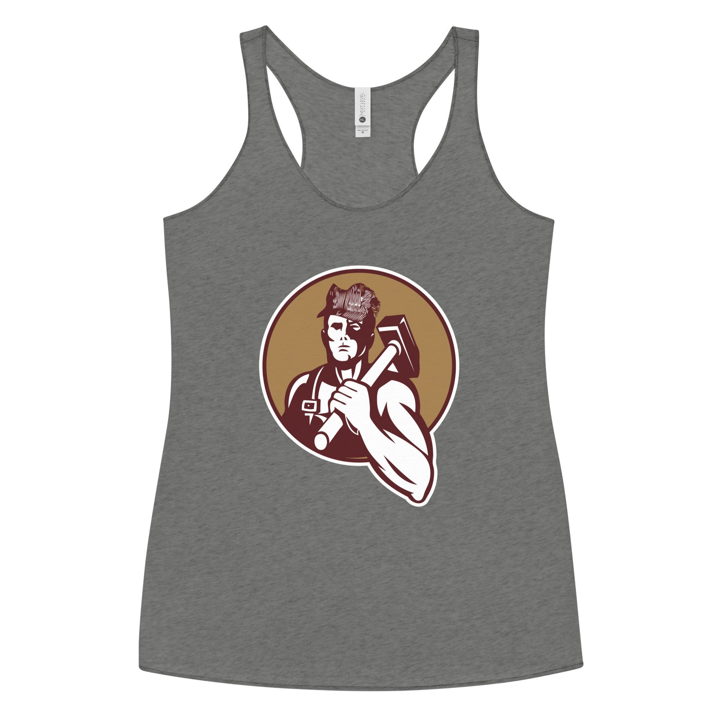 Women's Brunswick Wrestling Next Level Racerback Tank Top