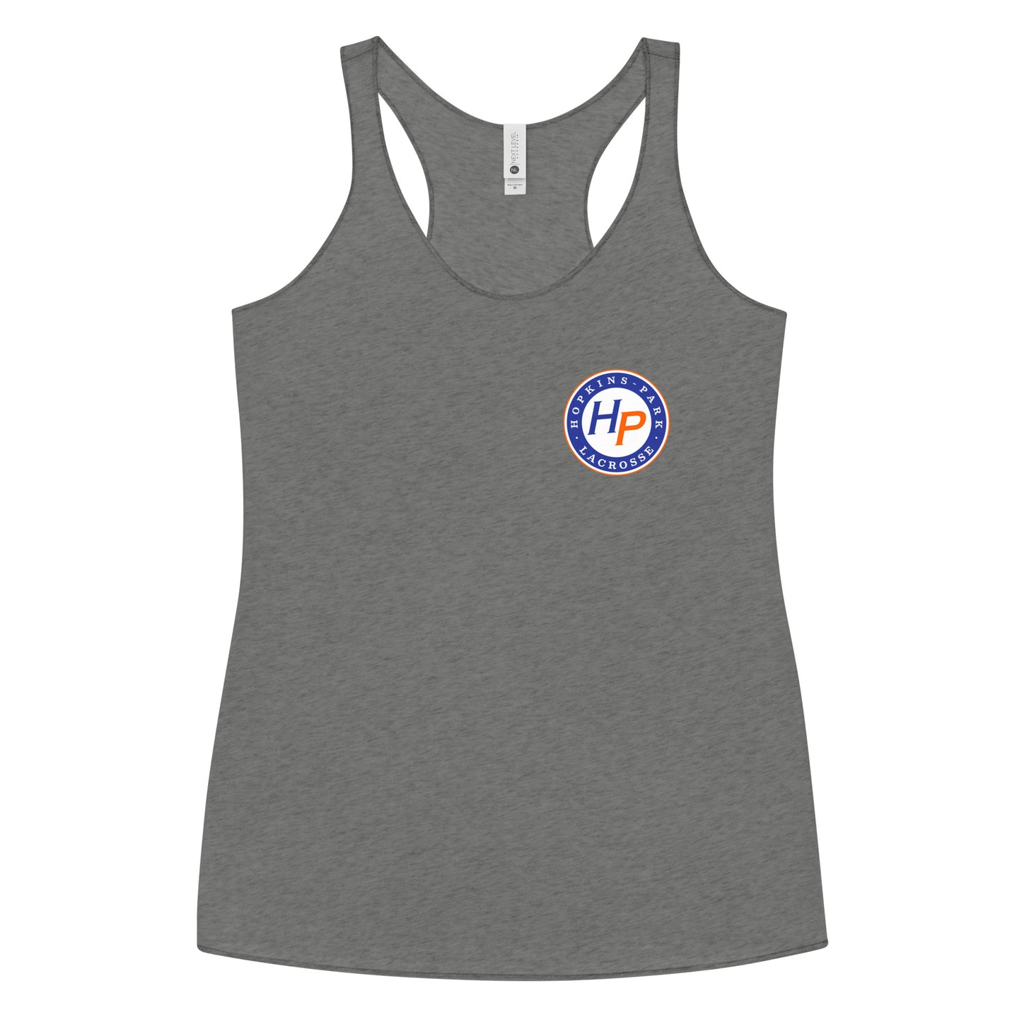 Women's Hopkins Lacrosse Next Level Racerback Tank
