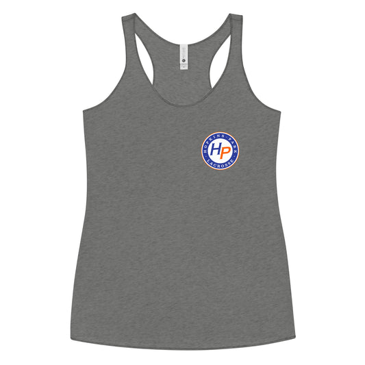Women's Hopkins Lacrosse Next Level Racerback Tank