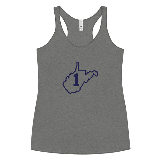 Women's Wheeling Post 1 Next Level Racerback Tank Top
