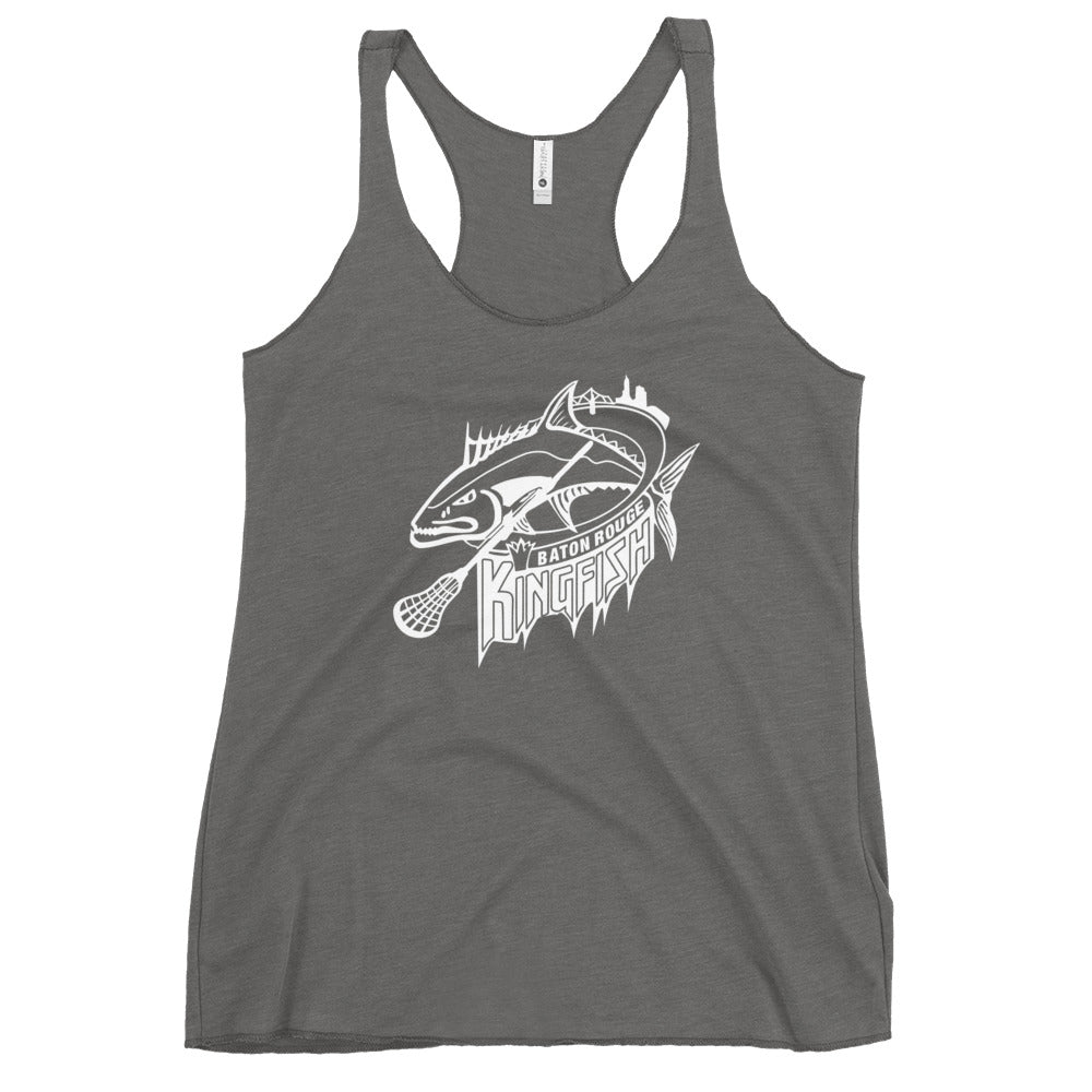 Women's Kingfish Lacrosse Next Level Racerback Tank Top