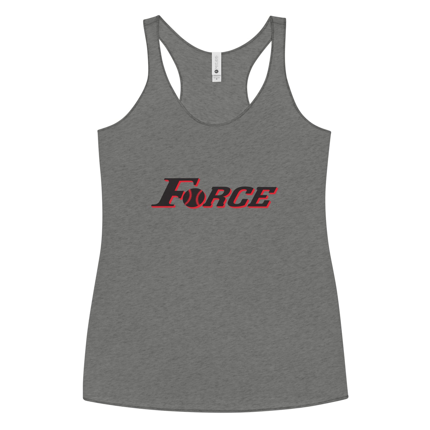Women's Colorado Force Softball Next Level Racerback Tank Top