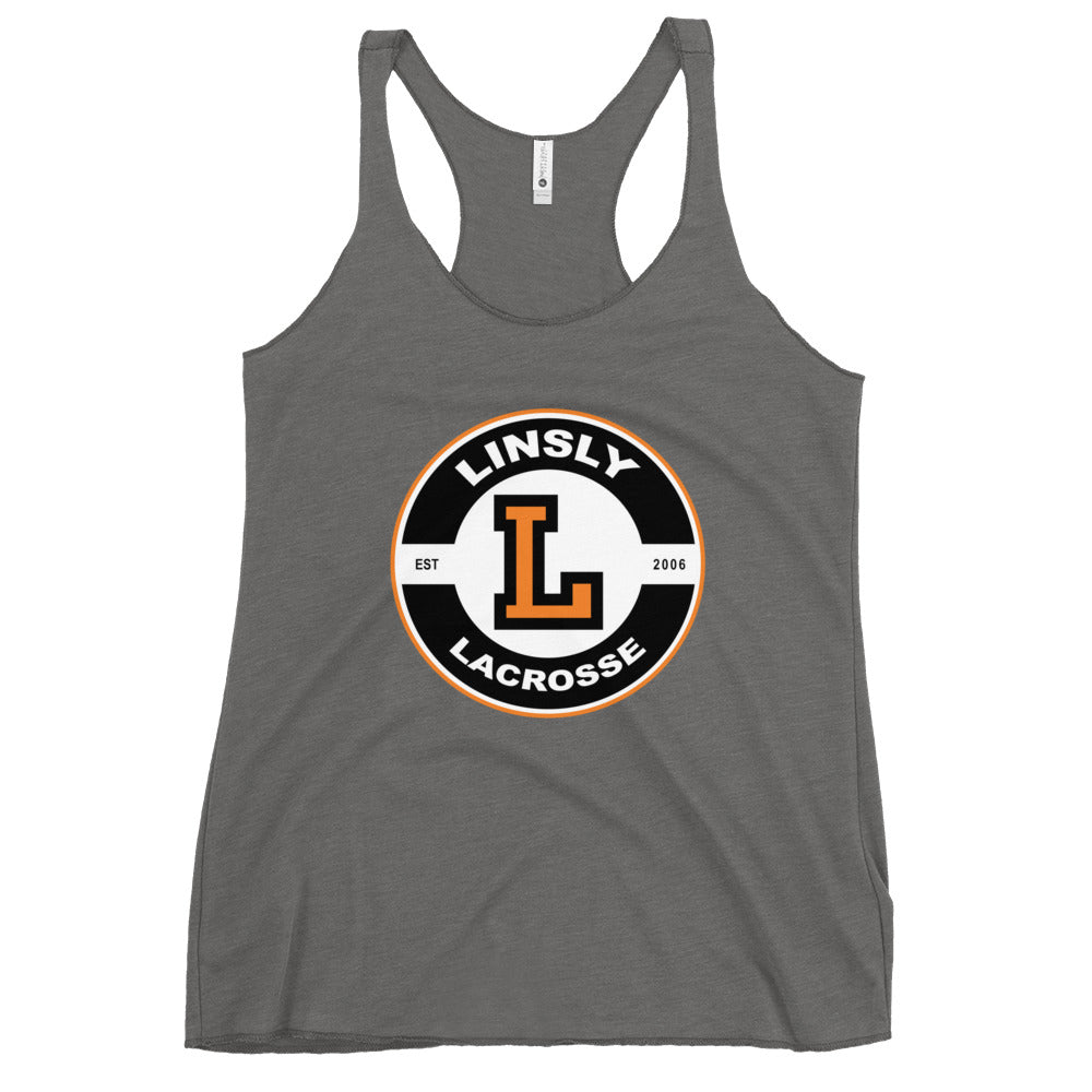 Women's Linsly Lacrosse Next Level Racerback Tank Top