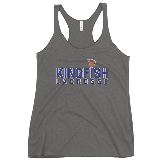Women's Kingfish Lacrosse Next Level Racerback Tank Top