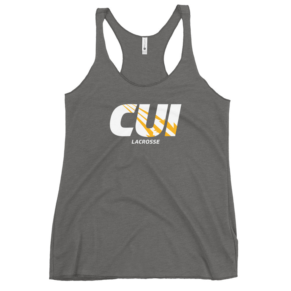 Women's CUI Lacrosse Next Level Racerback Tank Top