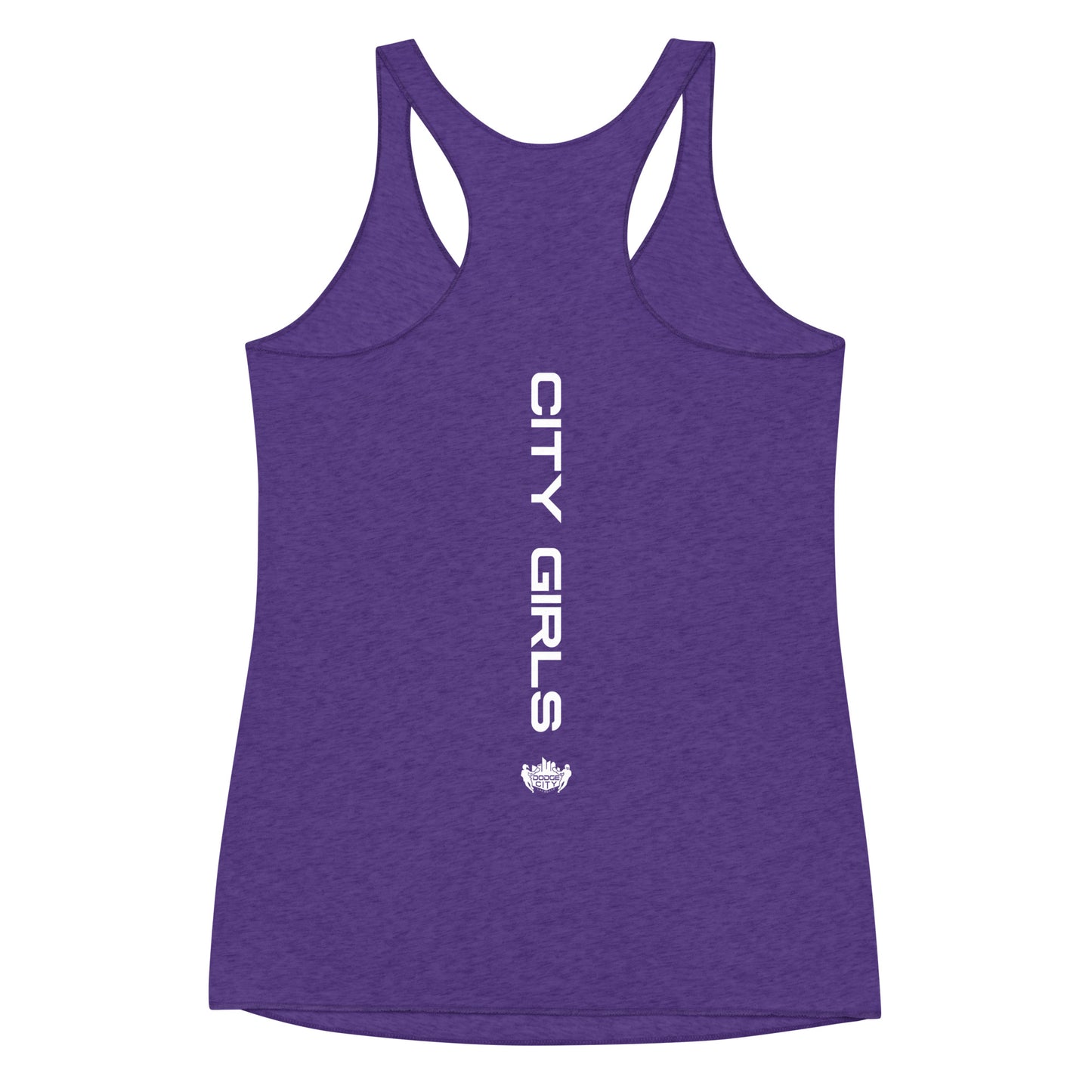 Women's Dodge City Lacrosse Next Level Racerback Tank Top