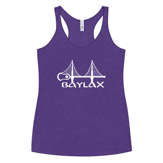 Women's BayLax Next Level Racerback Tank Top