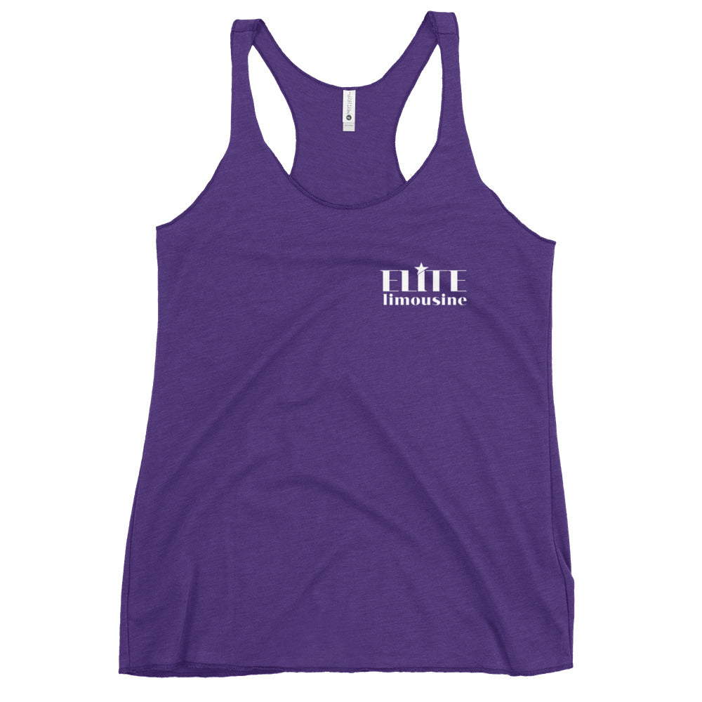 Women's Elite Limousine Service Inc Next Level Racerback Tank Top
