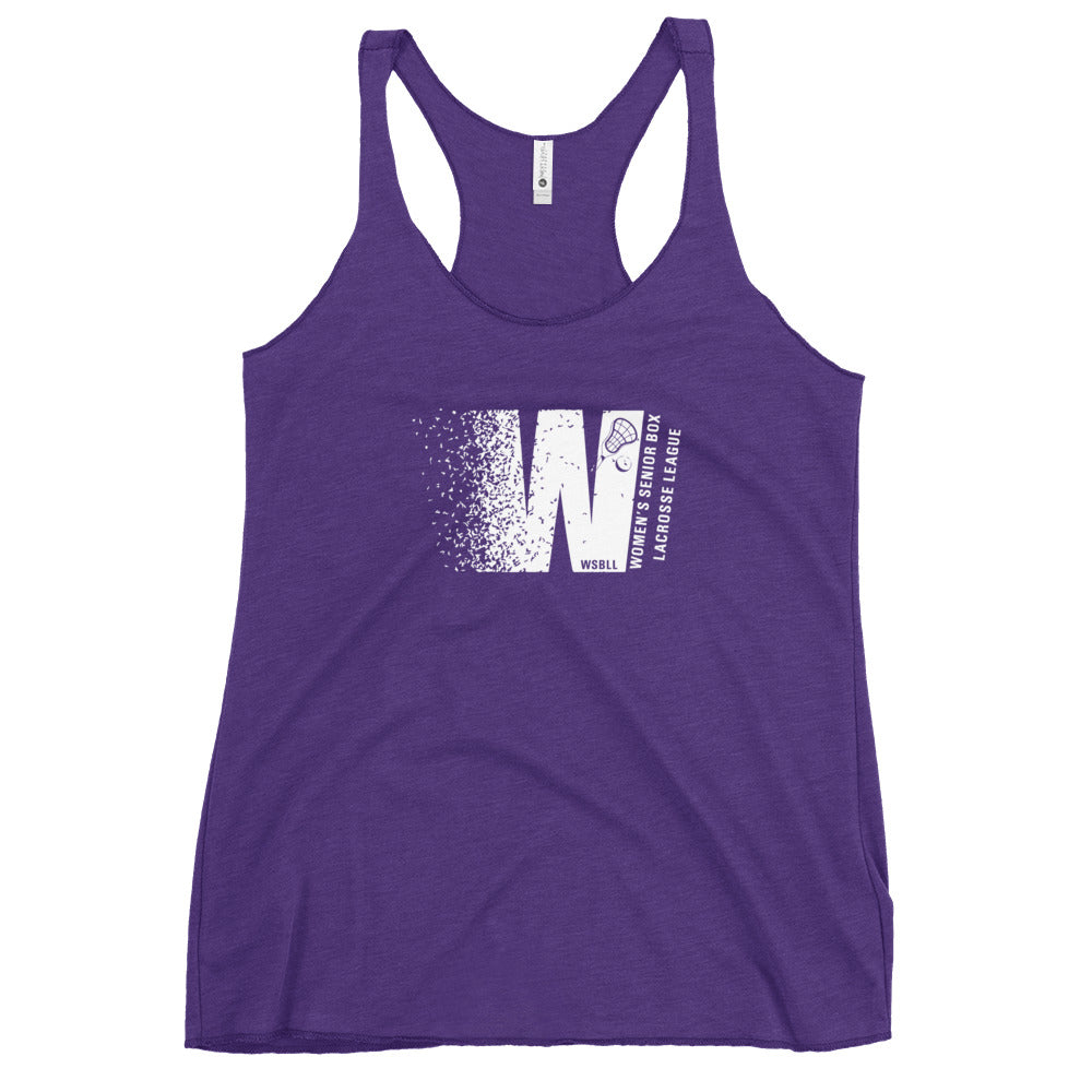 Women's Isotopes Lacrosse Next Level Racerback Tank Top
