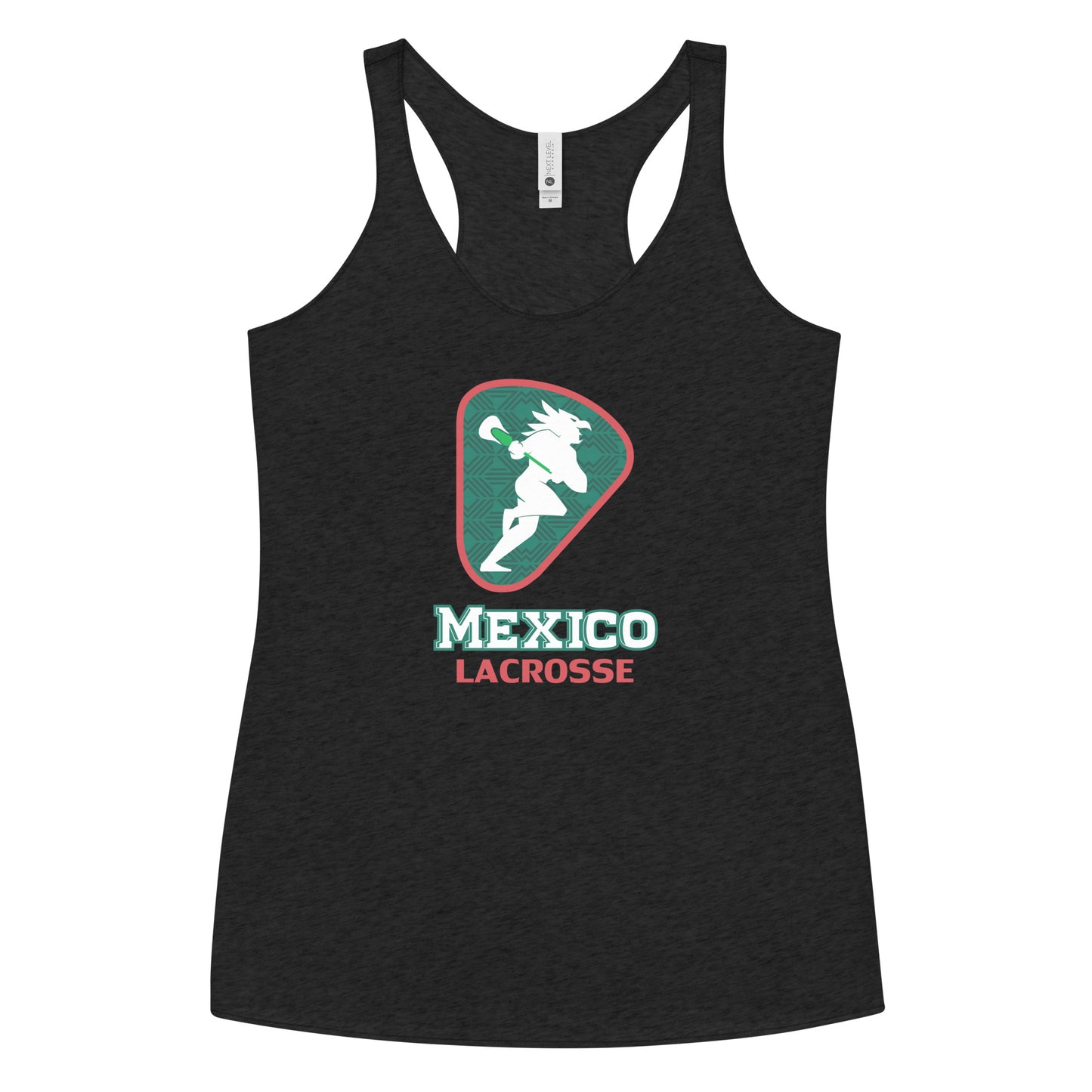 Women's Team Mexico Box Next Level Racerback Tank