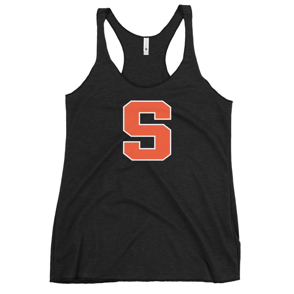 Women's Sailors Lax Next Level Racerback Tank