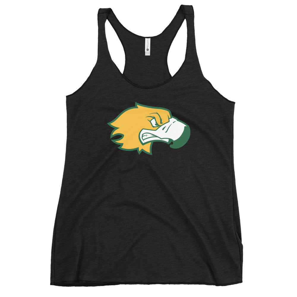 Women's CUI LAX Corner Next Level Racerback Tank Top