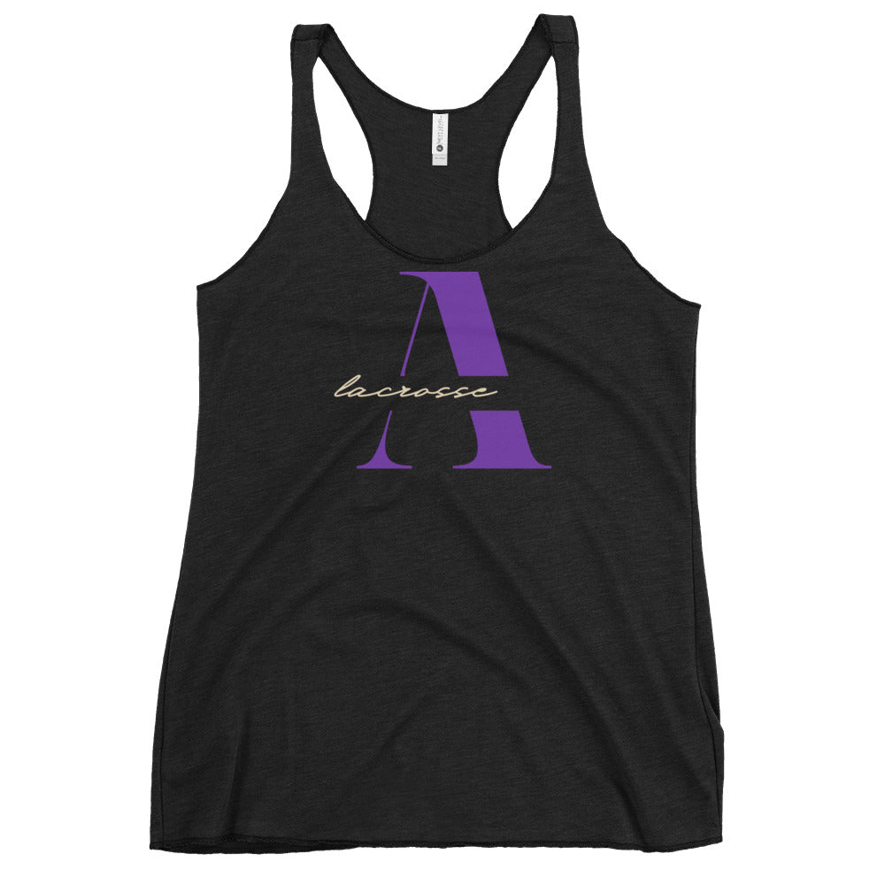 Women's Amsterdam Lacrosse Booster Next Level Racerback Tank Top