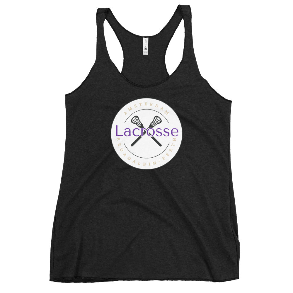 Women's Amsterdam Lacrosse Booster Next Level Racerback Tank Top