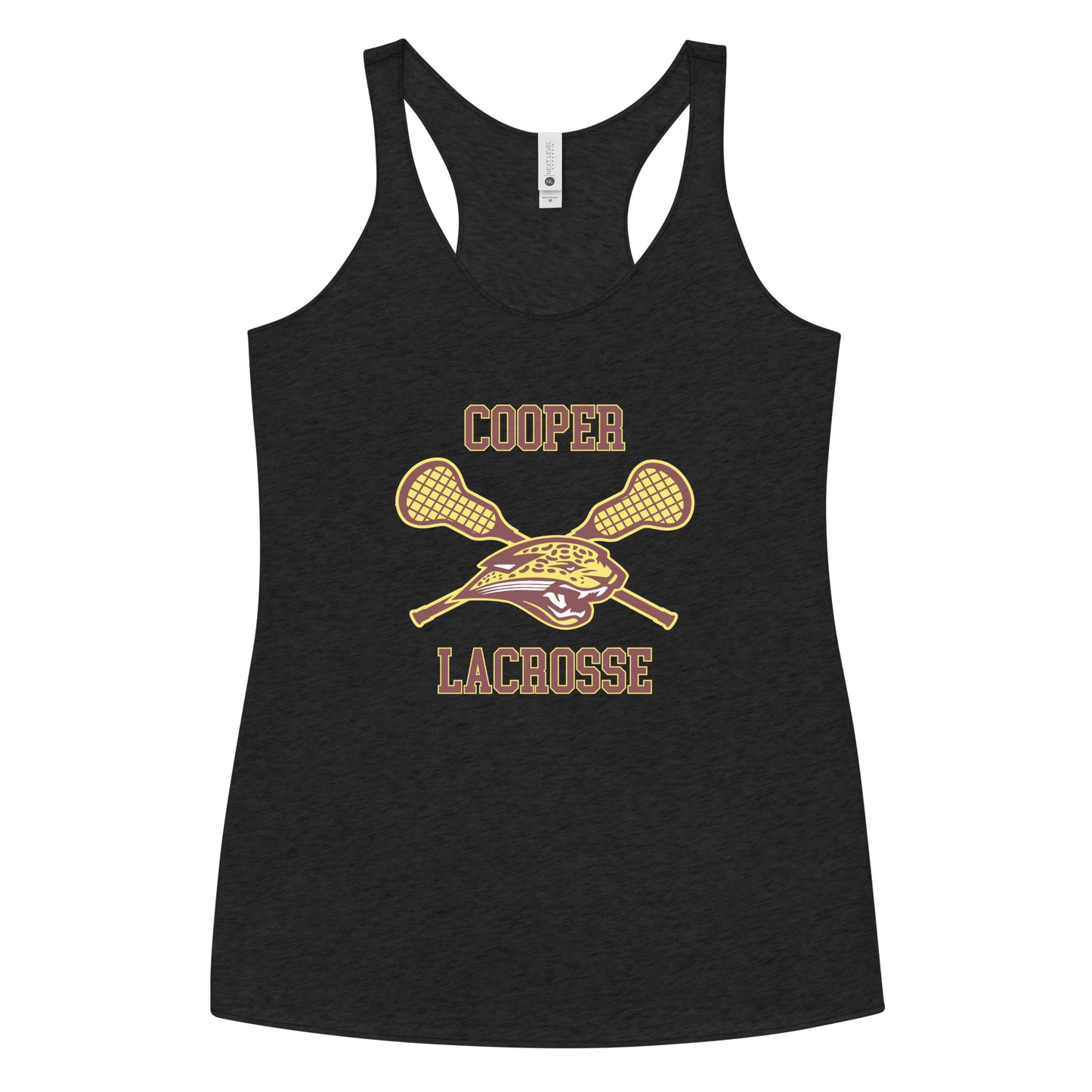 Women's Cooper Lacrosse Next Level Racerback Tank Top