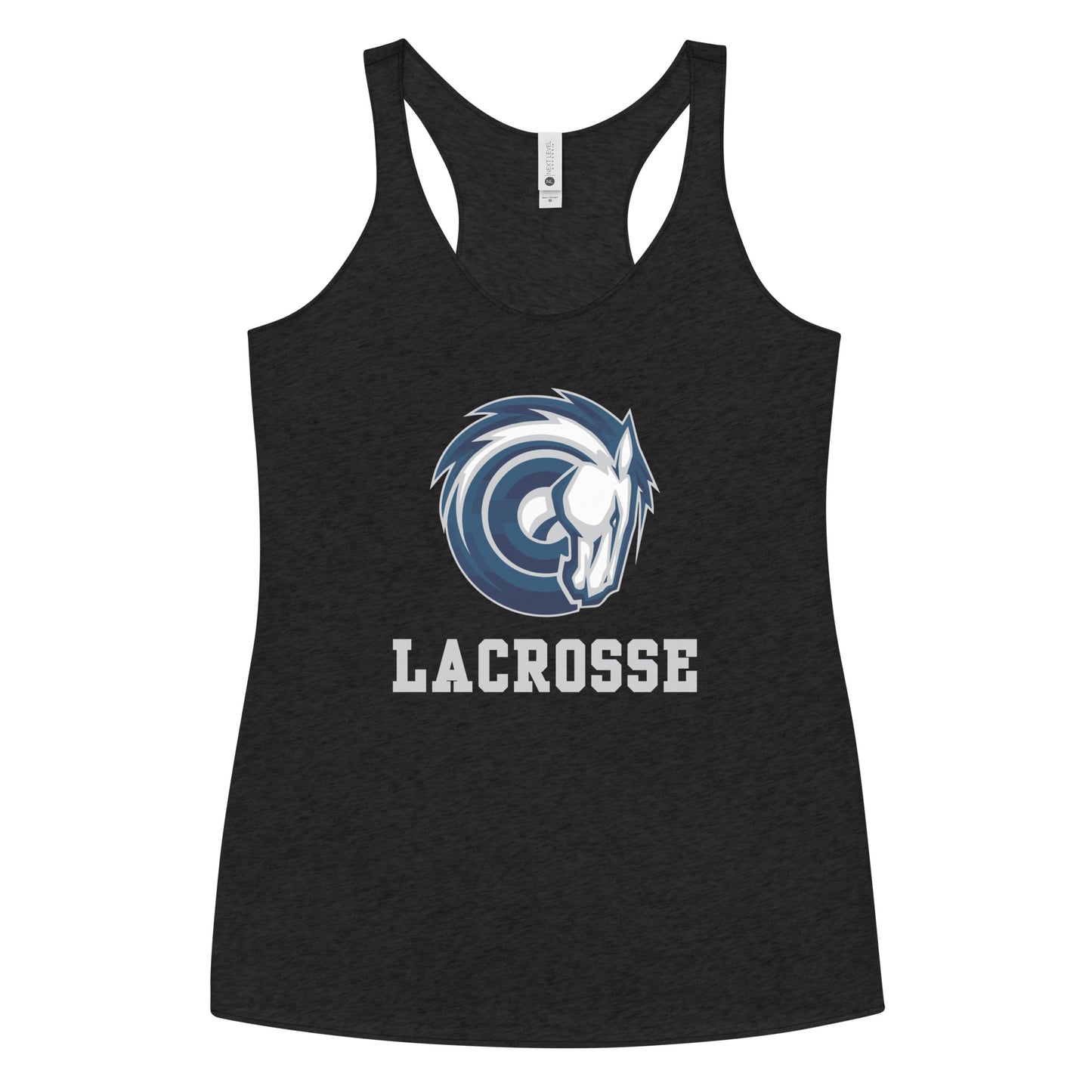 Women's Corner Canyon Youth Lacrosse Next Level Racerback Tank Top