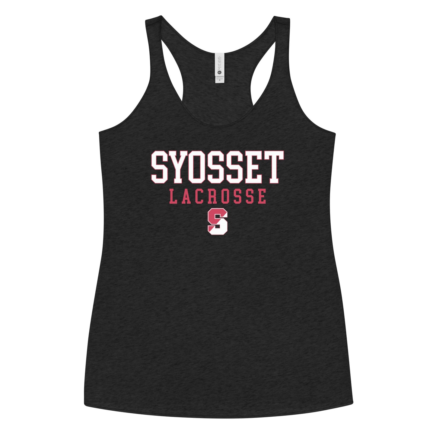 Women's Syosset Lacrosse Next Level Racerback Tank