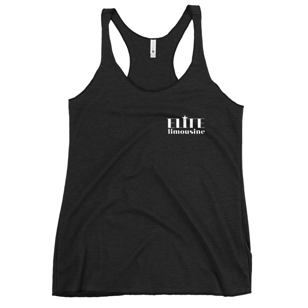 Women's Elite Limousine Service Inc Next Level Racerback Tank Top
