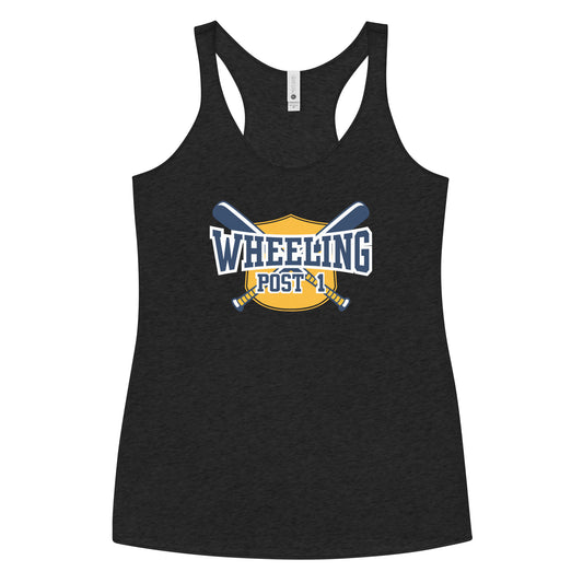 Women's Wheeling Post 1 Next Level Racerback Tank Top