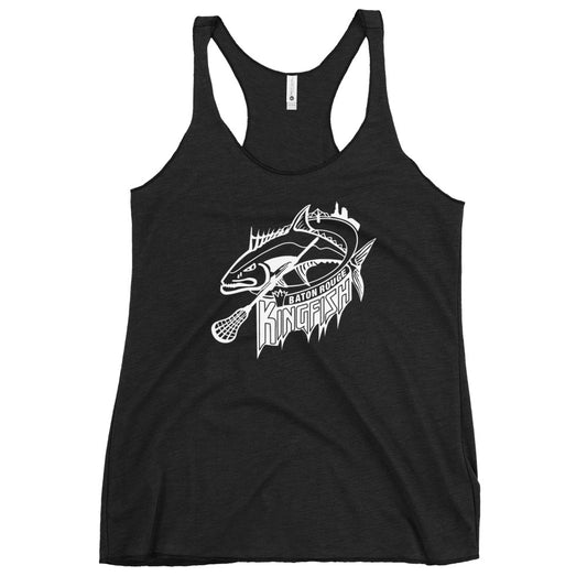 Women's Kingfish Lacrosse Next Level Racerback Tank Top