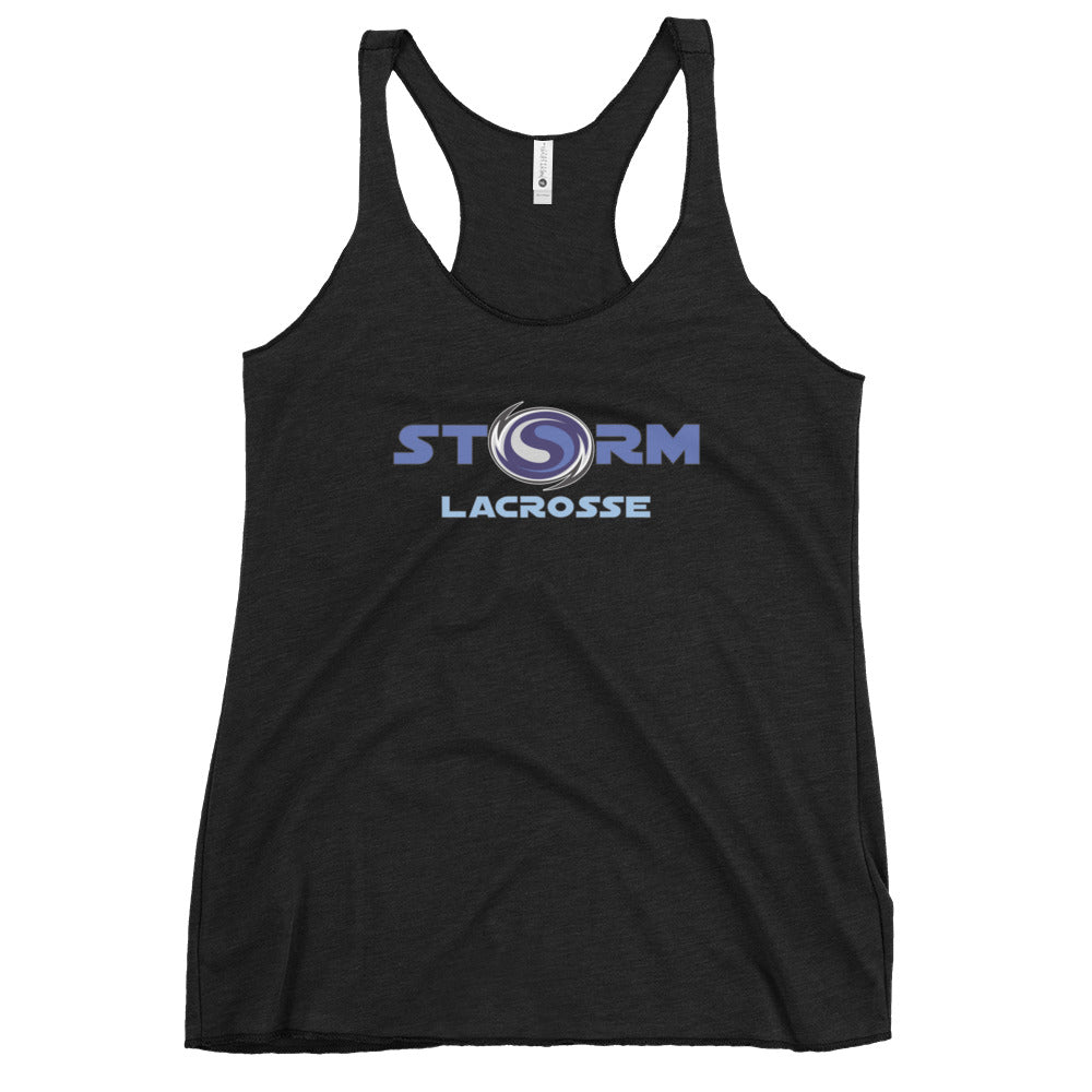 Women's Storm Lacrosse Next Level Racerback Tank Top