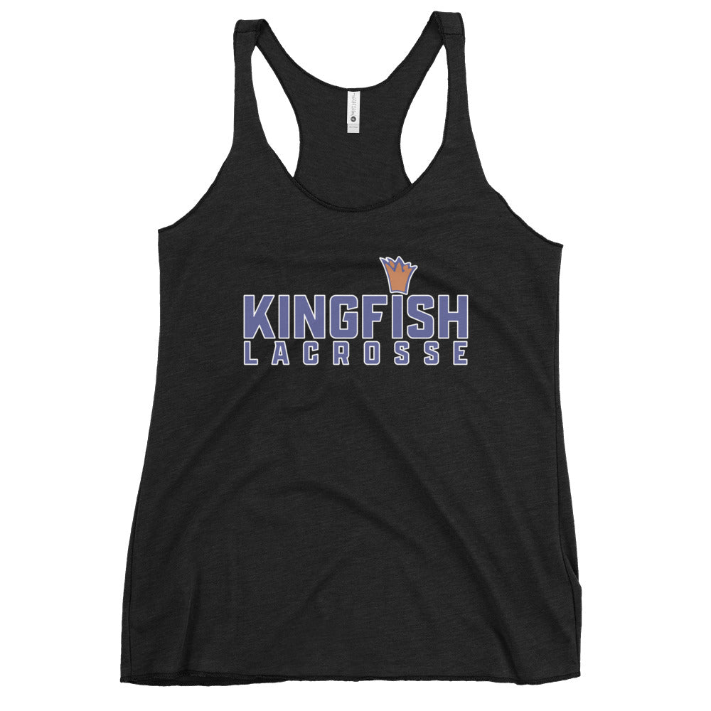 Women's Kingfish Lacrosse Next Level Racerback Tank Top