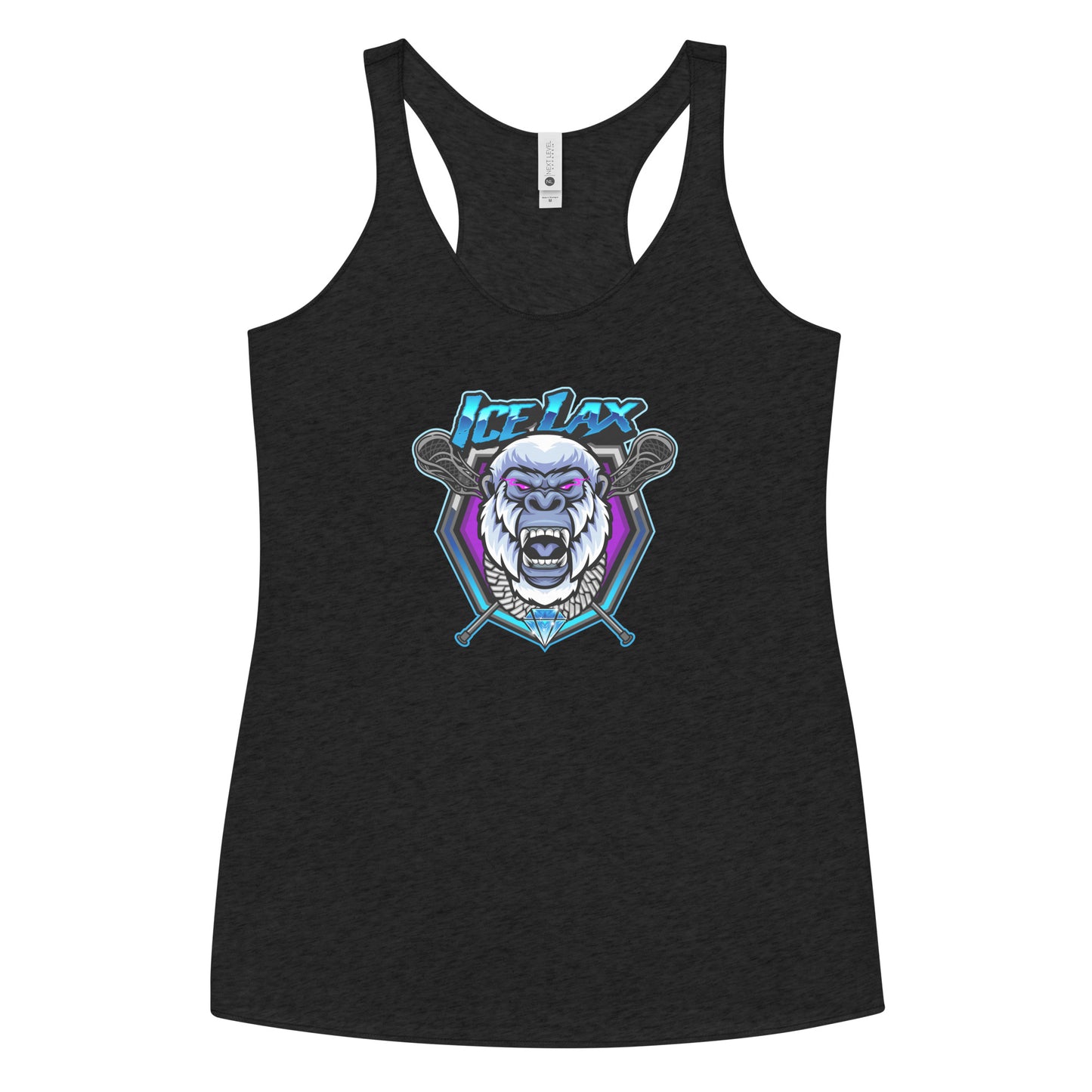 Women's ICE LAX Next Level Racerback Tank Top
