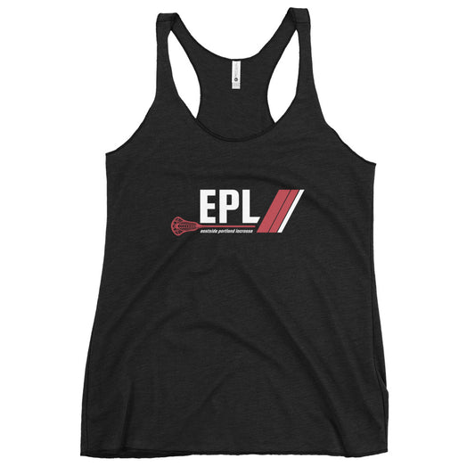 Women's Eastside Portland Lacrosse Next Level Racerback Tank Top