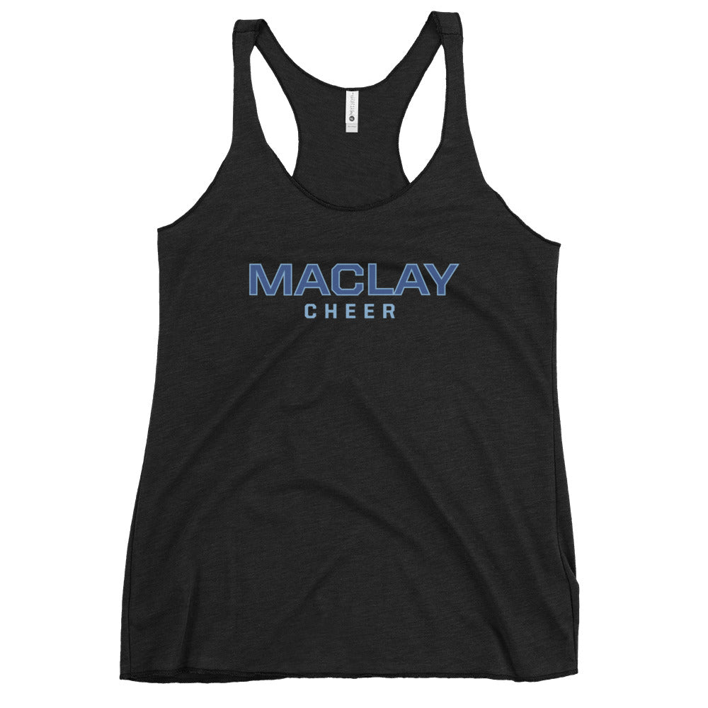 Women's Maclay Cheer Next Level Racerback Tank Top