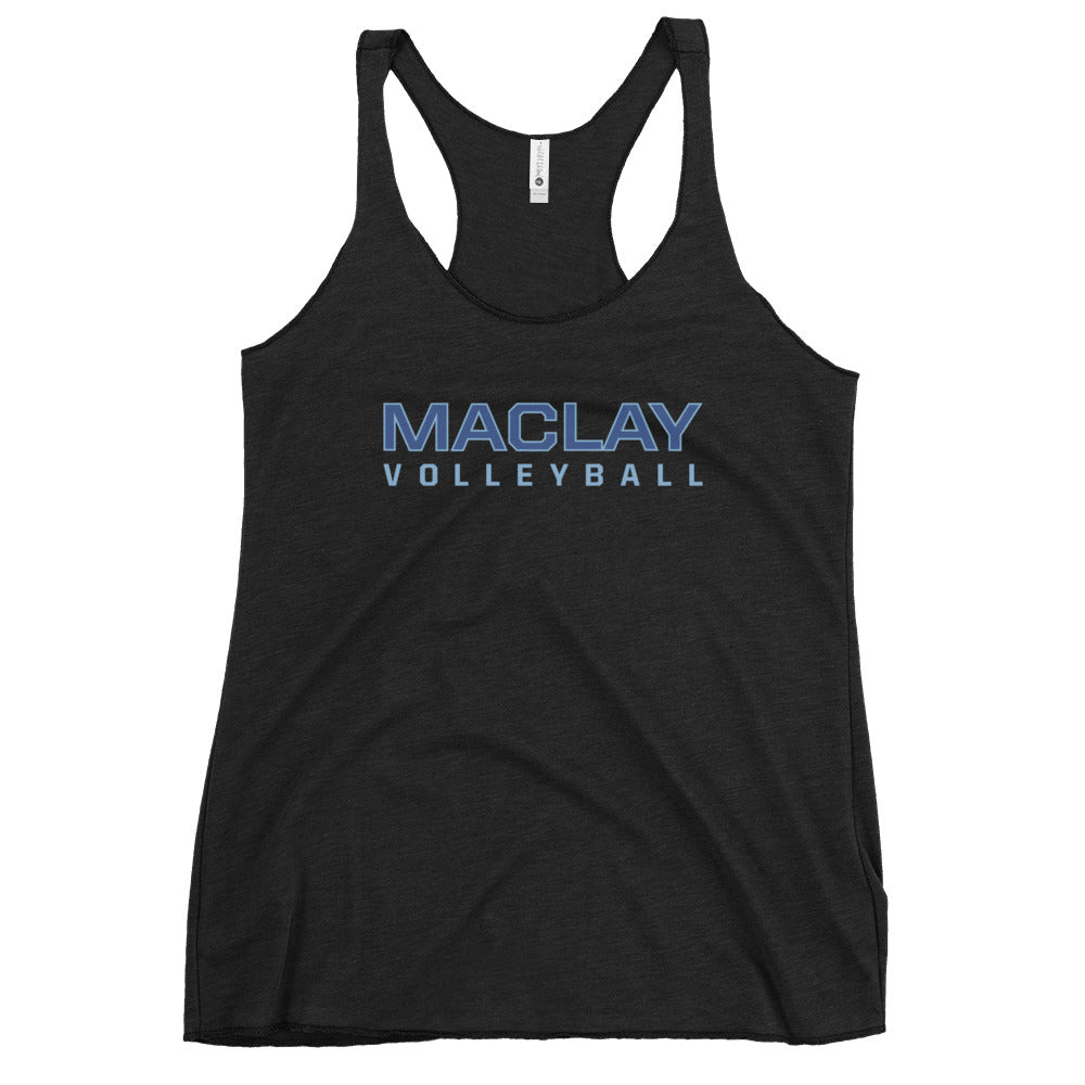 Women's Maclay Volleyball Next Level Racerback Tank Top